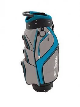 Ben Sayers Dlx Cart Bag Grey/Turquoise