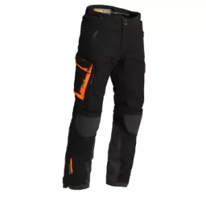 Lindstrands Textile Pants Sunne Black Orange 56