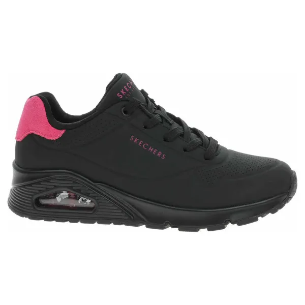 Skechers Womens Uno Pop Back Trainers - UK 5 Black female PS4075BKH5