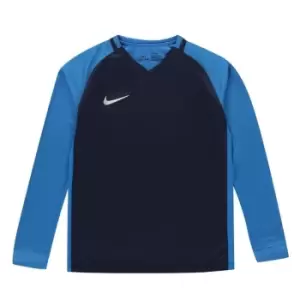 Nike Trophy III Long Sleeve T Shirt Junior - Blue