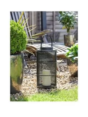 Smart Solar Urbane Lantern Large Black