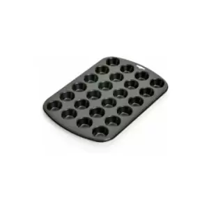 Kaiser 646237 24 cup Mini Muffin Pan 38 x 27cm Creativ Very Good Non-Stick Coating Short Baking Time for Sweet and Savoury Recipes White