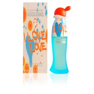 Moschino Cheap & Chic I Love Love Eau de Toilette For Her 50ml