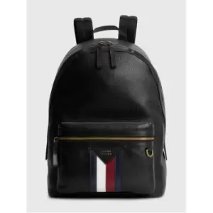 Tommy Hilfiger Th Premium Leather Backpack - Black