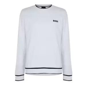 Boss Tracksuit Sweatshirt - White