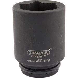 Draper Expert 3/4" Drive Deep Hexagon Impact Socket Metric 3/4" 50mm