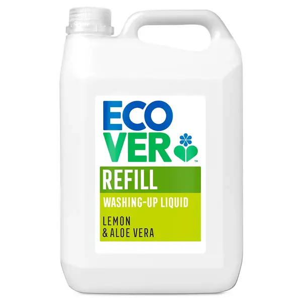 Ecover Washing Up Liquid Refill Lemon and Aloe Vera 5L