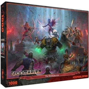 Gloomhaven - The Black Barrow Jigsaw Puzzle - 1000 Pieces