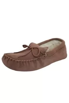 Wool-blend Soft Sole Moccasins