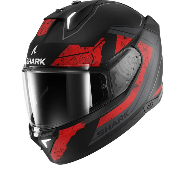 Shark SKWAL i3 Rhad Mat Black Chrom Red KUR Full Face Helmet S