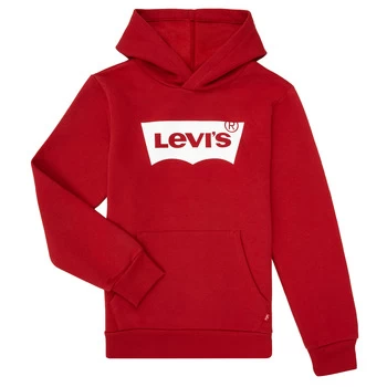 Levis BATWING SCREENPRINT HOODIE boys's Childrens sweatshirt in Red - Sizes 10 years,12 years,14 years,16 years