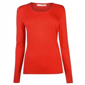 Oui Oui Womens Core Jumper - 3550 Cherry