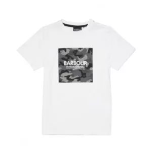 Barbour International Kids White Harley T-Shirt