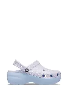 Classic Platform Glitter Clog