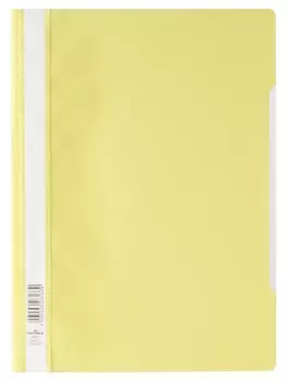 Durable 2573-04 report cover Polypropylene (PP) Transparent, Yellow