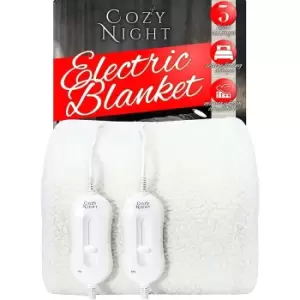 Cozy Night Double Fleece Electric Blanket 192 x 140cm