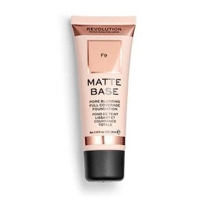 Revolution Matte Base Foundation F9