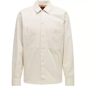 Boss Locky 1 Long Sleeve Shirt - White