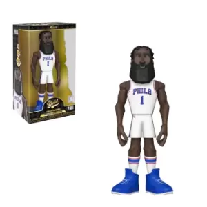 NBA Houston Rockets James Harden 12-Inch Vinyl Gold