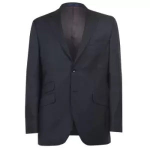 Howick Tailored Atkinson Tonal Check Suit Jacket - Blue