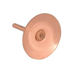 ForgeFix Copper Disc Rivets 20 x 20 x 1.5mm (Bag 100)