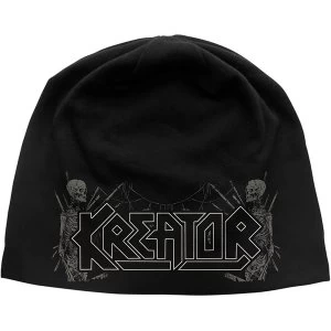 Kreator - Skull & Skeletons Unisex Beanie Hat - Black