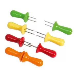 Zyliss Corn-on-Cob Holders x 4 Assorted E40001