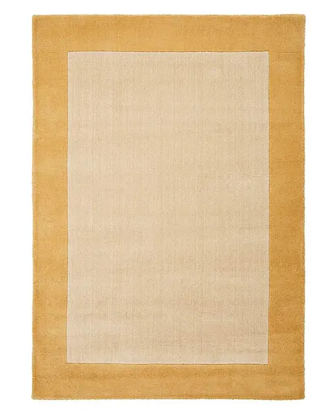 Borders Wool Rug Ochre 200X290 KY00629