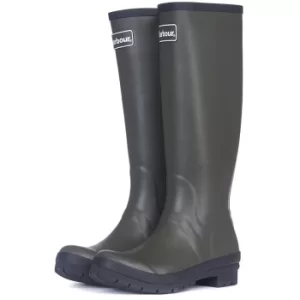 Barbour Womens Abbey Wellington Boots Olive 3 (EU36)