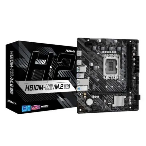 Asrock H610M-H2/M.2 D5 LGA 1700 DDR5 Micro ATX Motherboard