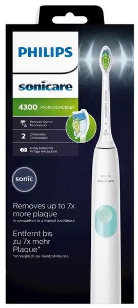 Philips Sonicare ProtectiveClean 4300 HX6807/24 White Electric Toothbrush