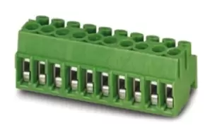 Phoenix Contact Pt 1,5/6-Ph-3.5 Terminal Block, Pluggable, 6Pos, 16Awg