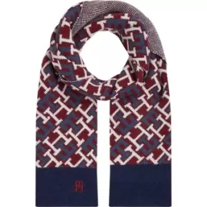 Tommy Hilfiger Th Monogram Corp Scarf - Red