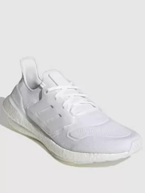 Adidas Ultraboost 22, White/White, Size 8, Men