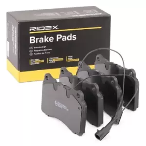 RIDEX Brake pad set 402B0216 Brake pads,Brake pad set, disc brake VOLVO,ALFA ROMEO,LANCIA,V70 II (285),S60 I (384),159 Sportwagon (939),147 (937)