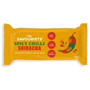 The Savourists Spicy Sriracha Crunchy Bar 40g (12 minimum)