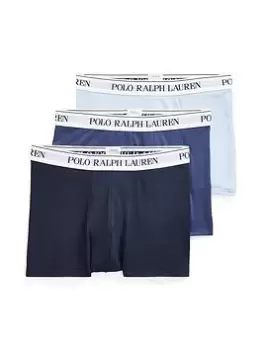 Polo Ralph Lauren 3 Pack Trunks, Blues, Size XL, Men