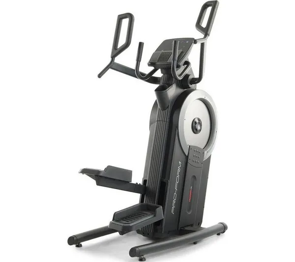 PROFORM Trainer HL Smart Bluetooth Elliptical Machine - Black & Silver/Grey,Black 043619794137