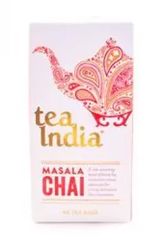 Tea India Masala Chai 40 Bags (Case of 4)