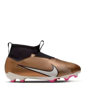 Nike Mercurial Academy Dynamic Fit Firm Ground Football Boots Juniors - Metallics