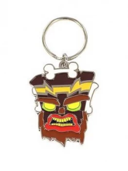 Crash Bandicoot Uka Uka Key Chain