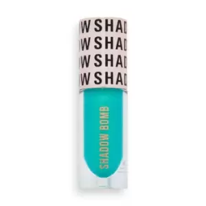 Makeup Revolution Shadow Bomb Cream Eyeshadow 4.6ml (Various Shades) - Obsessed Teal