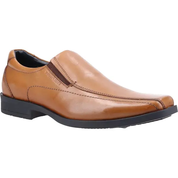 Hush Puppies Mens Brody Leather Slip On Casual Formal Shoes - UK 10