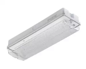 KnightsBridge 230V IP65 6W LED Emergency Bulkhead