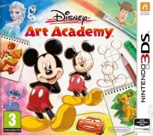 Disney Art Academy Nintendo 3DS Game