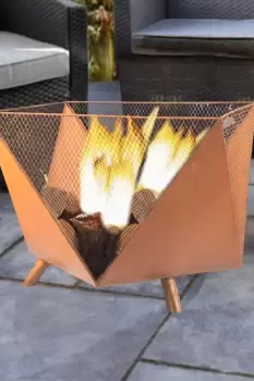 XXL Metal Fire Pit Bowl With Poker