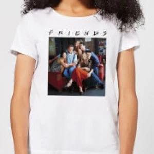 Friends Classic Character Womens T-Shirt - White - XL