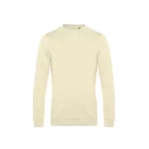 B&C Mens Set In Sweatshirt (2XL) (Pale Yellow)