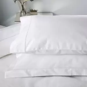 Belledorm Ultralux 1000 Thread Count Housewife Pillowcase (Pair) (One Size) (White) - White