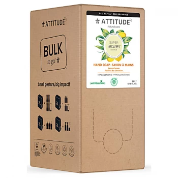 Attitude Bulk To Go 2L Super Leaves Hand Soap - Lemon Leaves